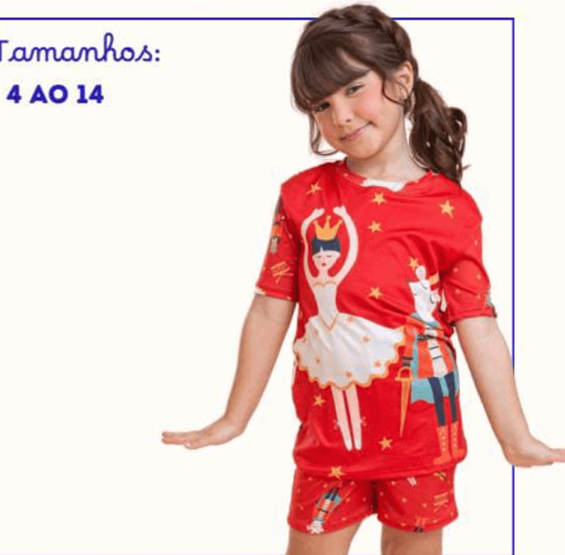 Pijamas infantis Americano 