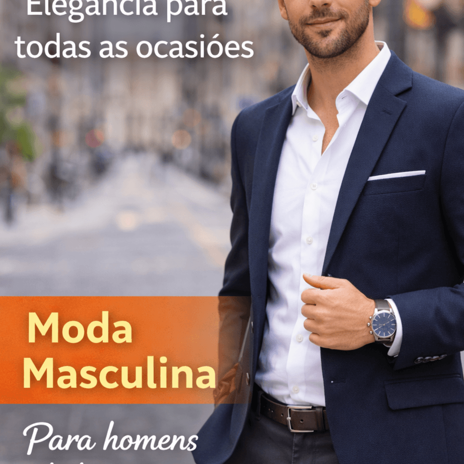 MODA MASCULINA PARA HOMENS MODERNOS