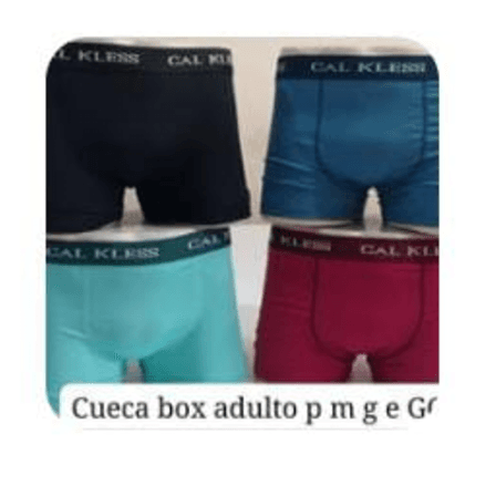 Kit cueca box adulto Lisa
