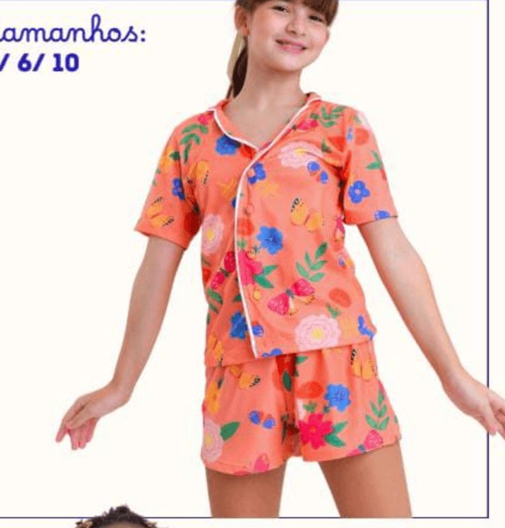 Pijamas infantis Americano  - 1